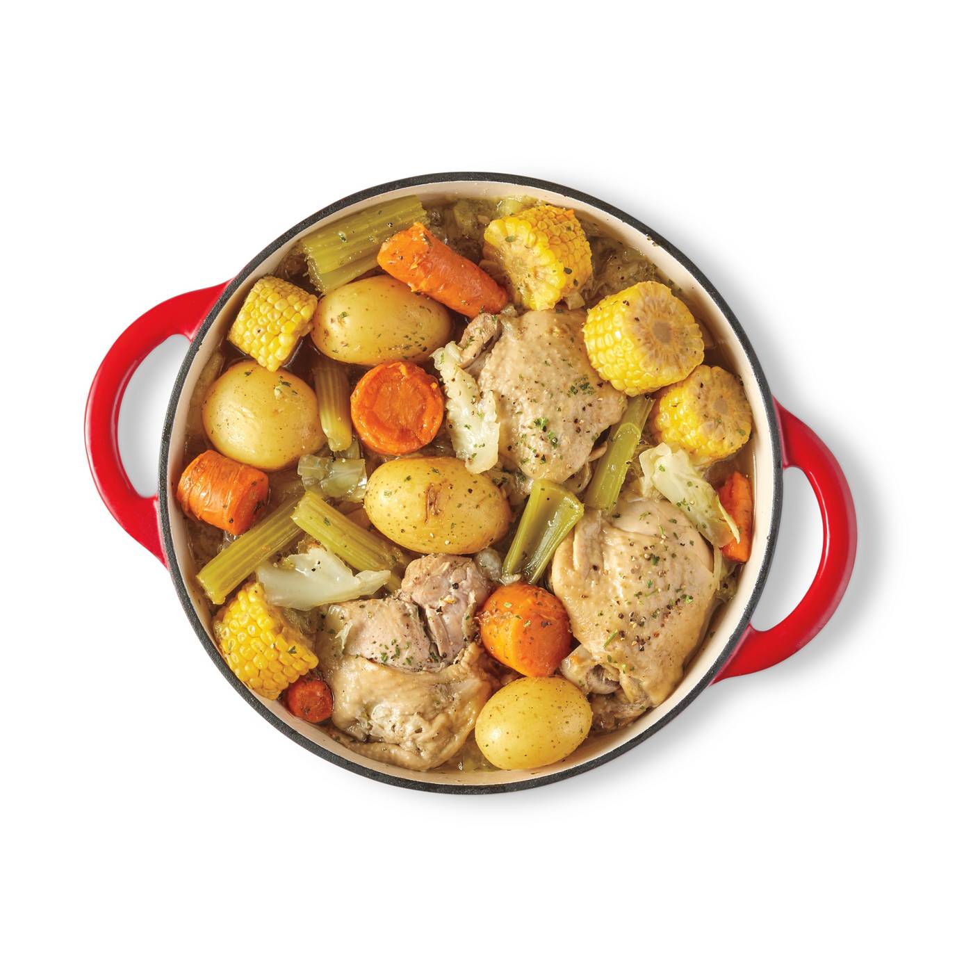 H-E-B Caldo Soup Kit - Bone-In Chicken Thighs & Vegetables; image 4 of 4