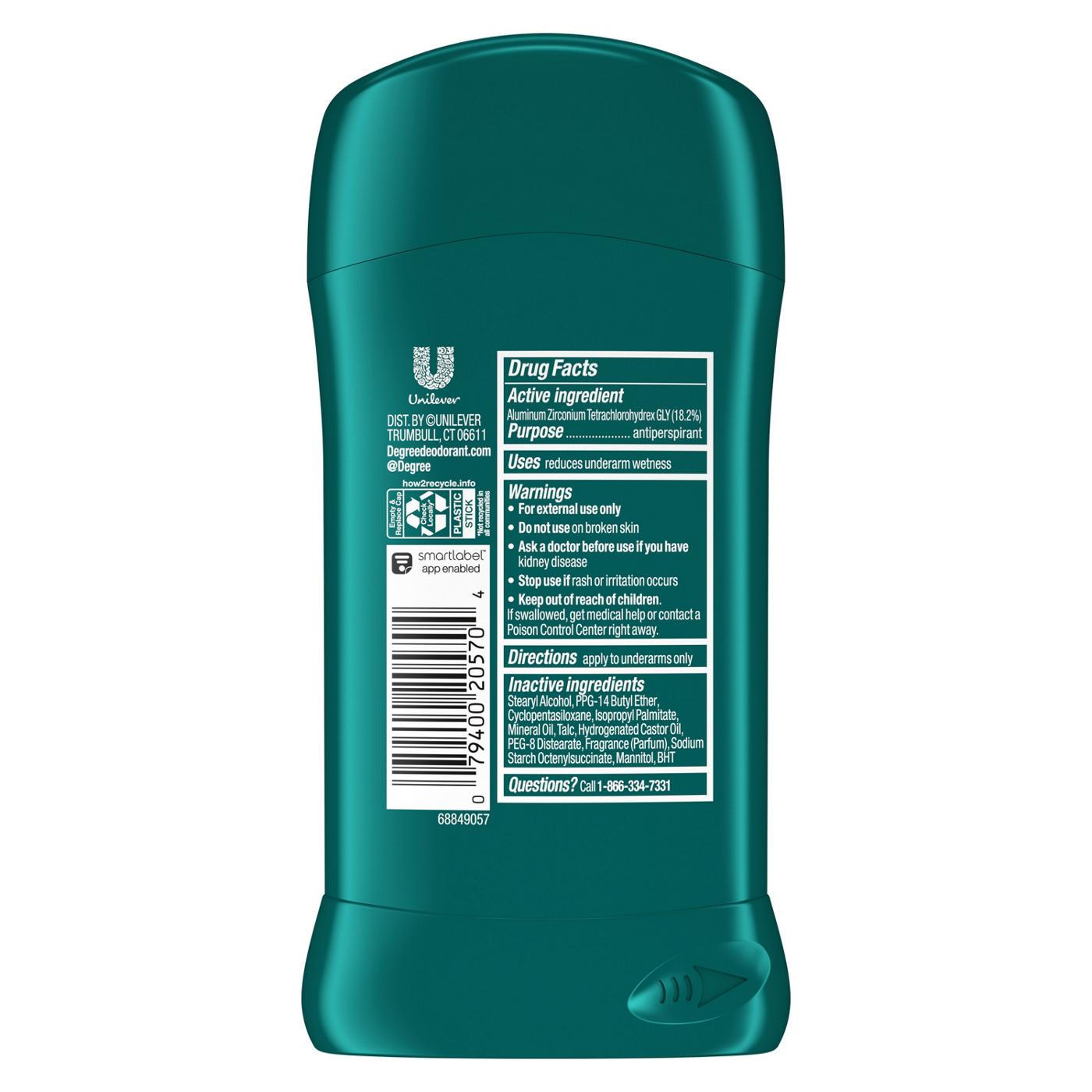 Degree Men Original Protection Antiperspirant Deodorant Cool Comfort; image 6 of 7
