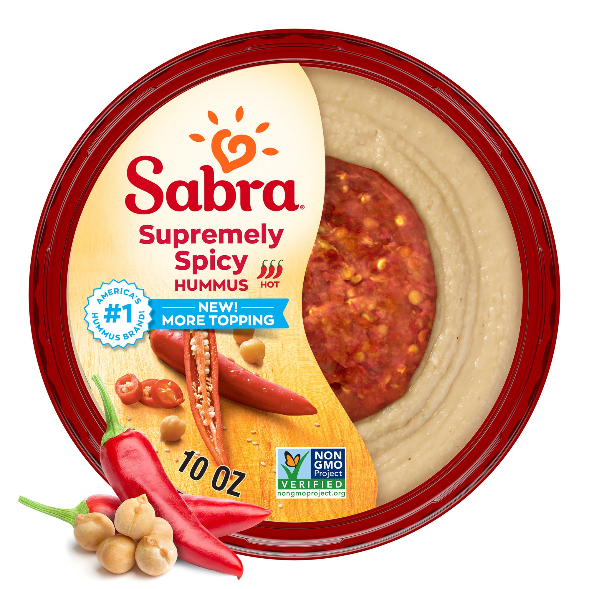 Sabra Supremely Spicy Hummus Shop Dip at HEB