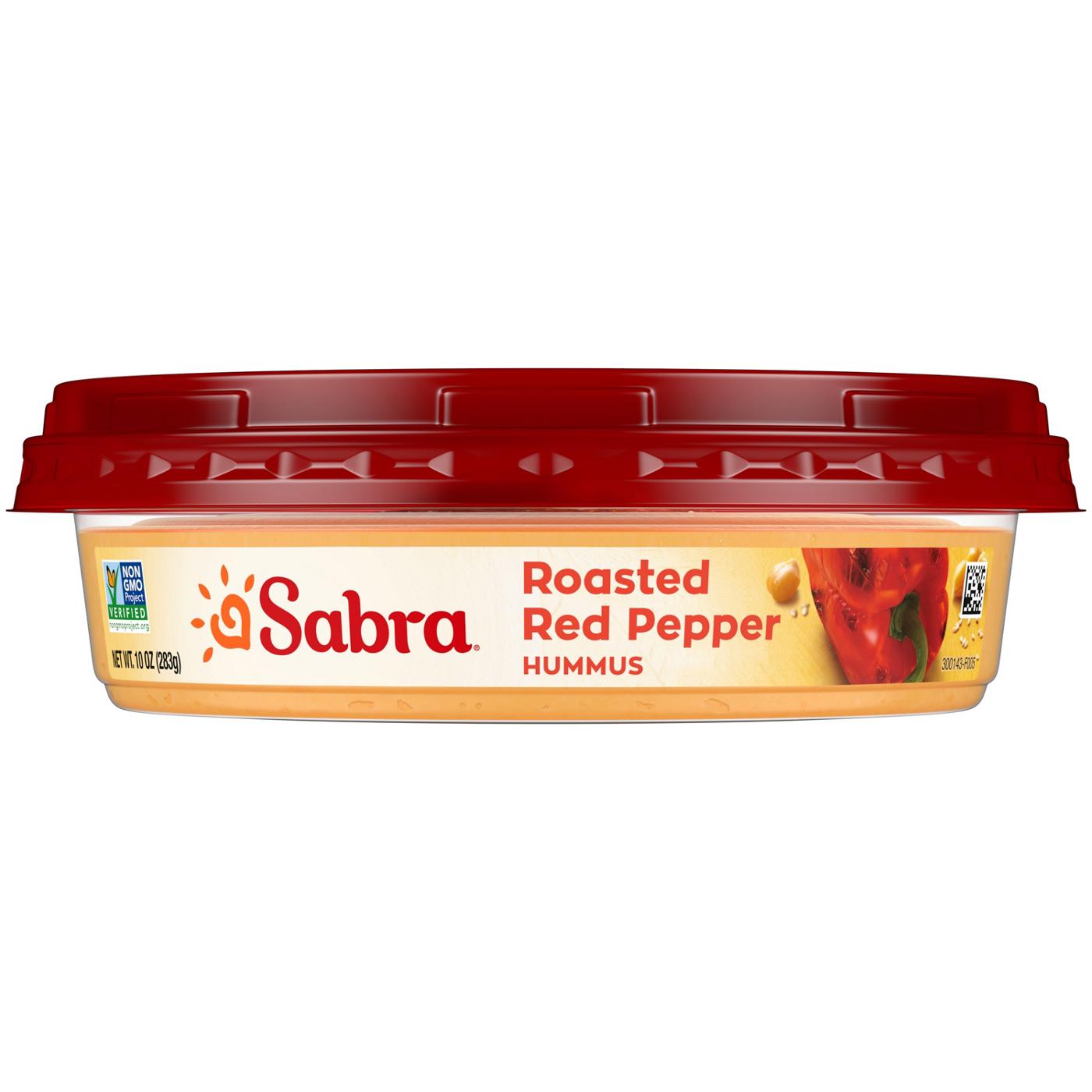Sabra Roasted Red Pepper Hummus; image 4 of 6