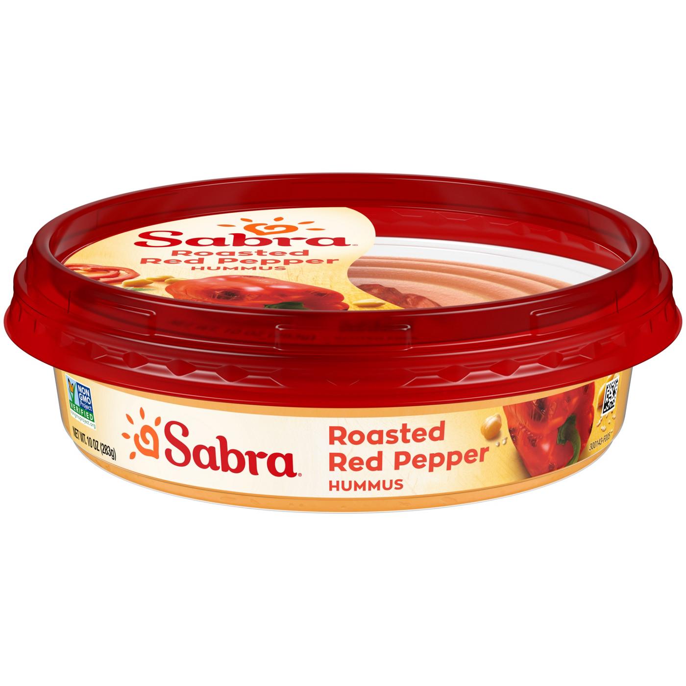 Sabra Roasted Red Pepper Hummus; image 5 of 6