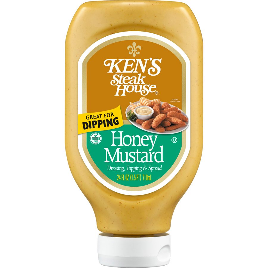 Ken's Steak House Honey Mustard Dressing Topping & Spread Shop Salad