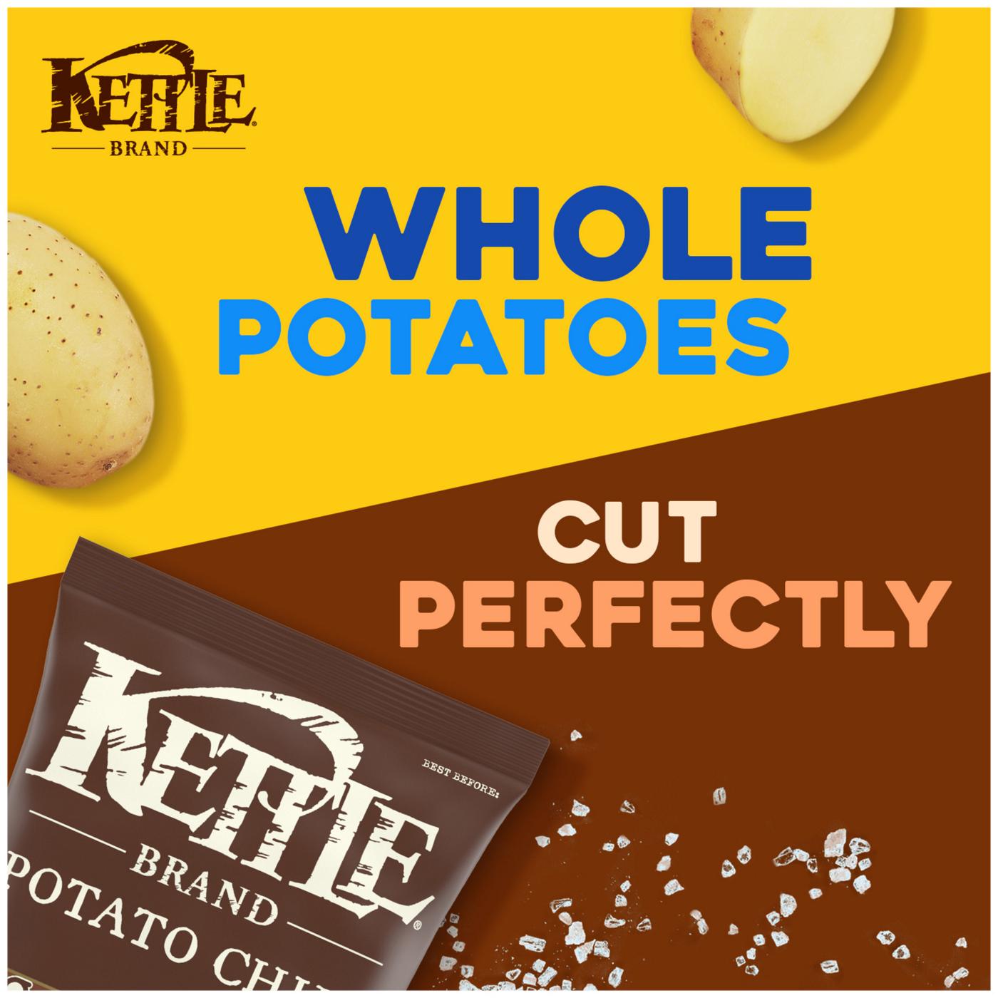 Kettle Brand Sea Salt Kettle Potato Chip; image 4 of 8