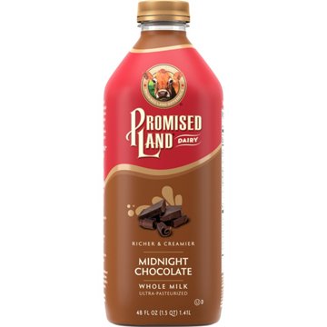 Promised Land Midnight Chocolate Whole Milk, 48 oz