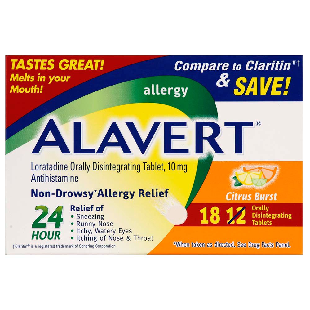 ALAVERT Alavert Allergy Citrus Burst Tablets - Shop Sinus & Allergy At ...