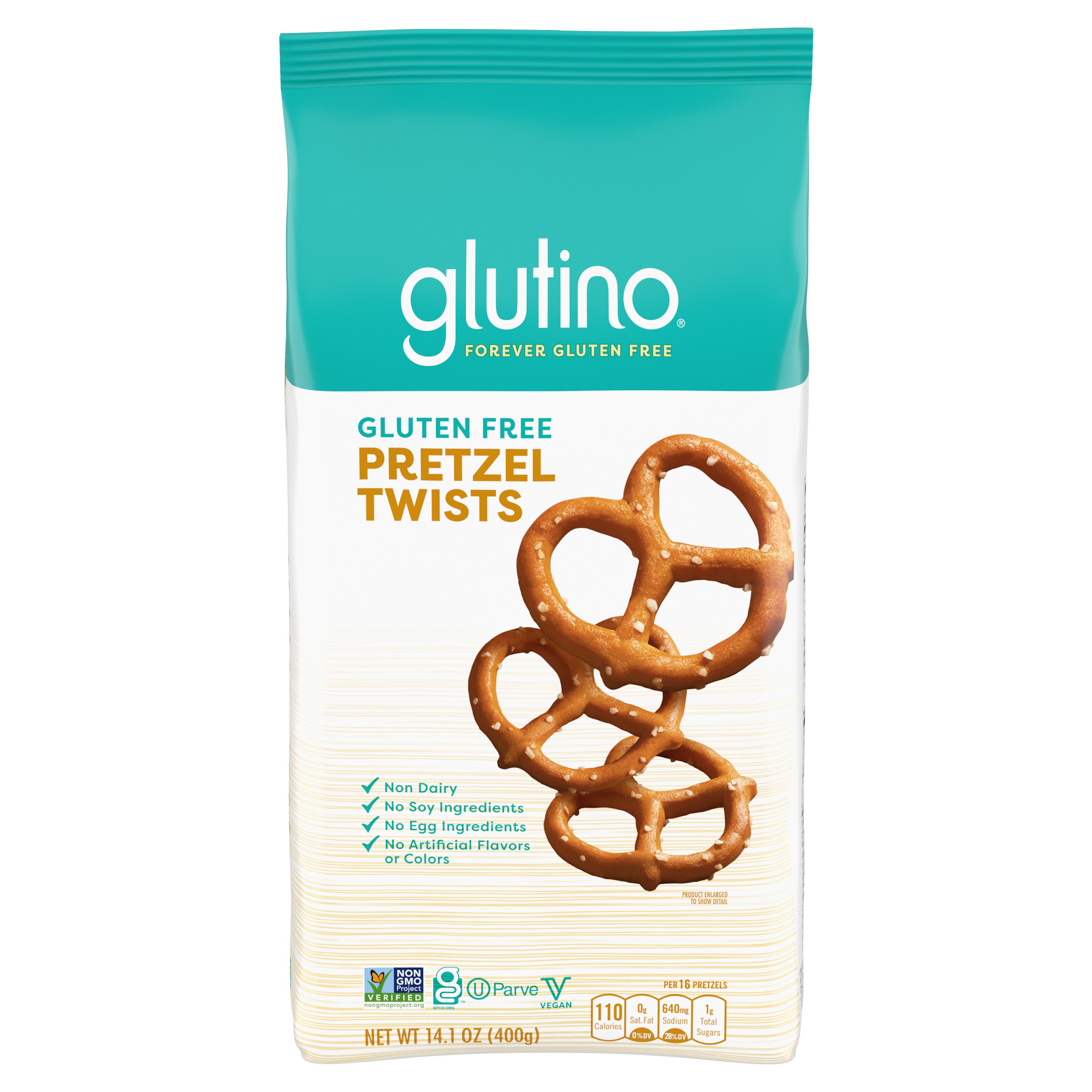 Glutino Gluten Free Pretzel Twists Family Pack Shop Chips at HEB