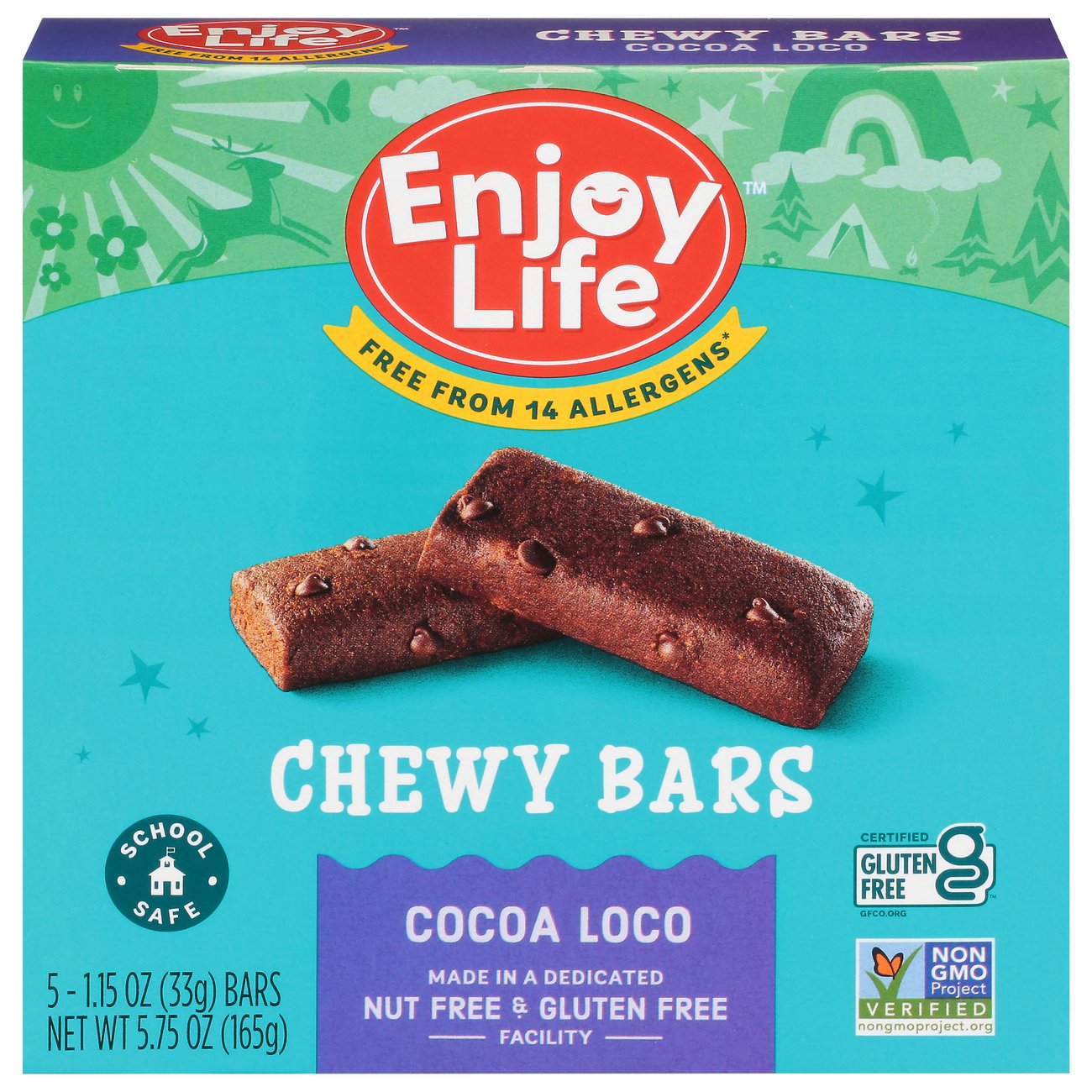 Enjoy Life Gluten Free Allergy Friendly Cocoa Loco Vegan Free Soft