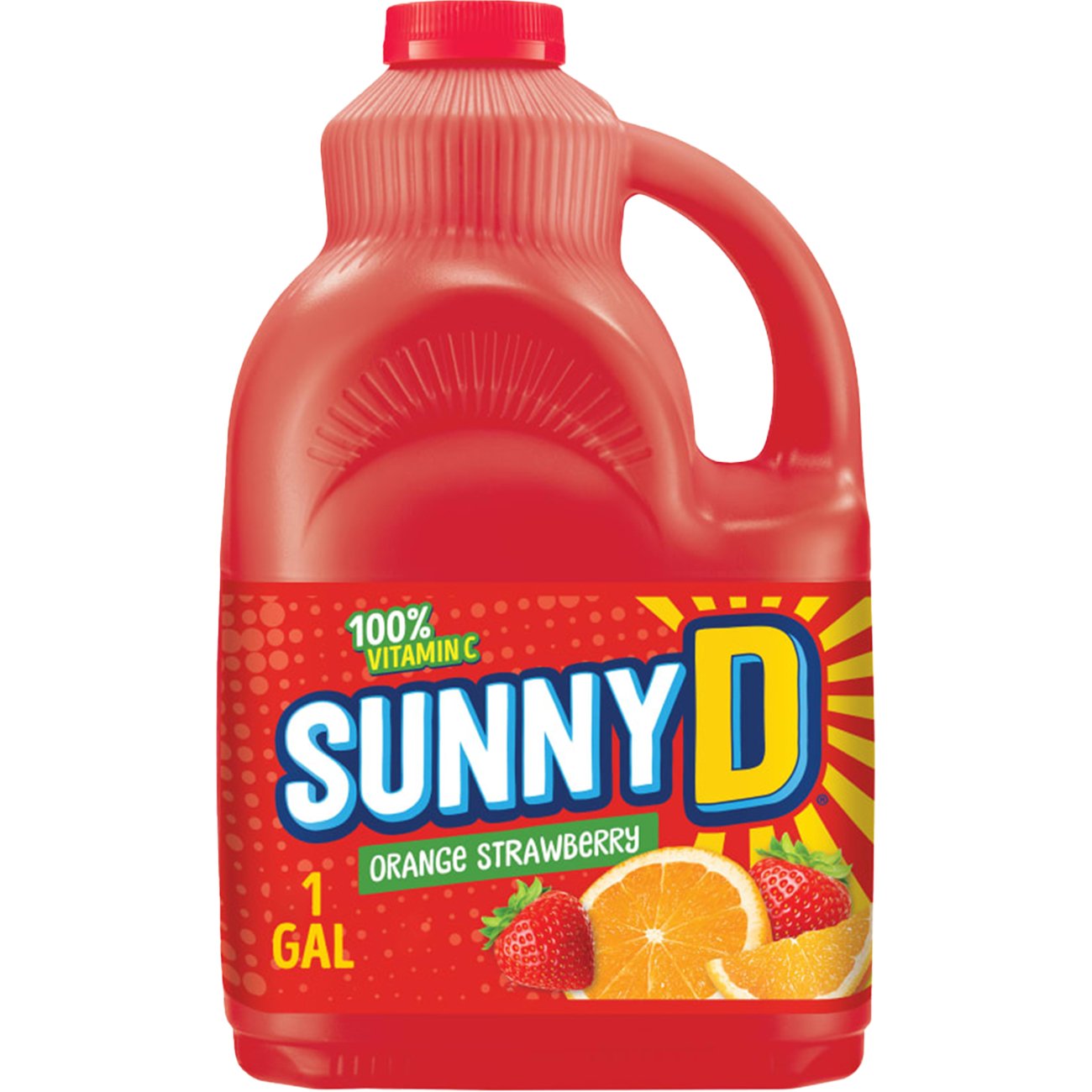 Sunny D Orange Strawberry Flavored Citrus Punch - Shop Juice at H-E-B