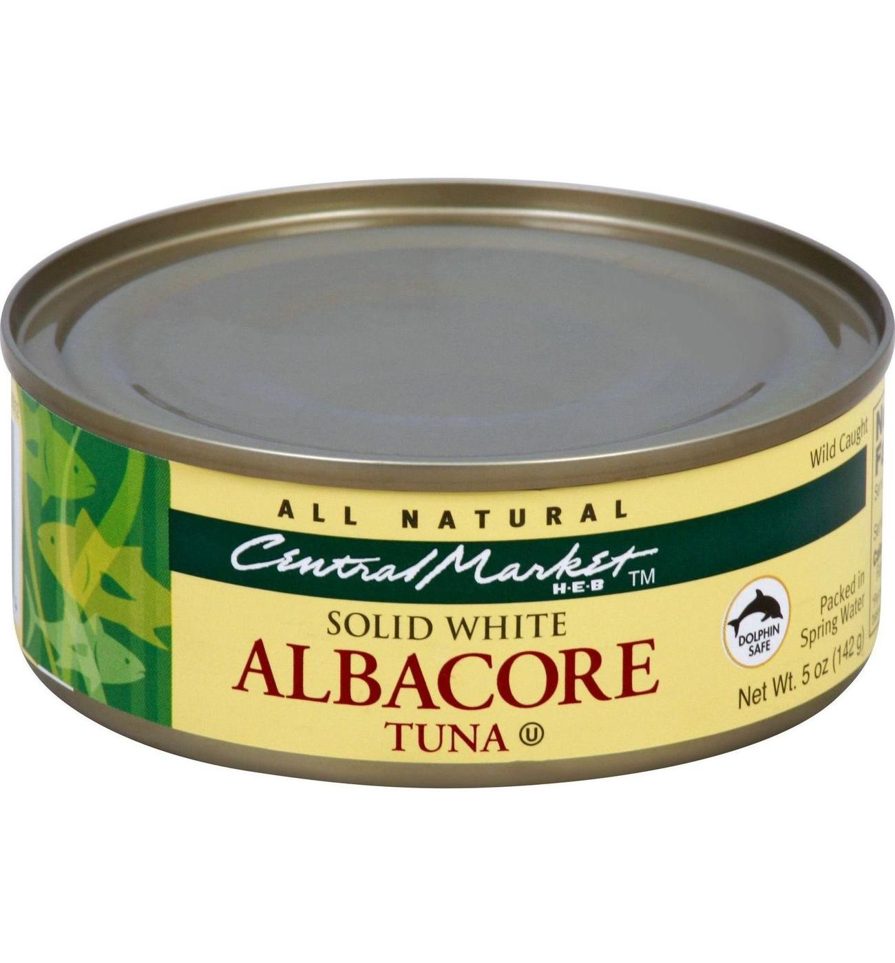 Central Market Solid White Albacore Tuna; image 2 of 6