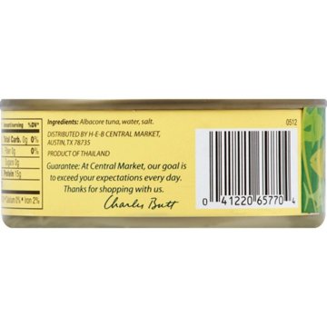 Central Market Solid White Albacore Tuna, 5 oz