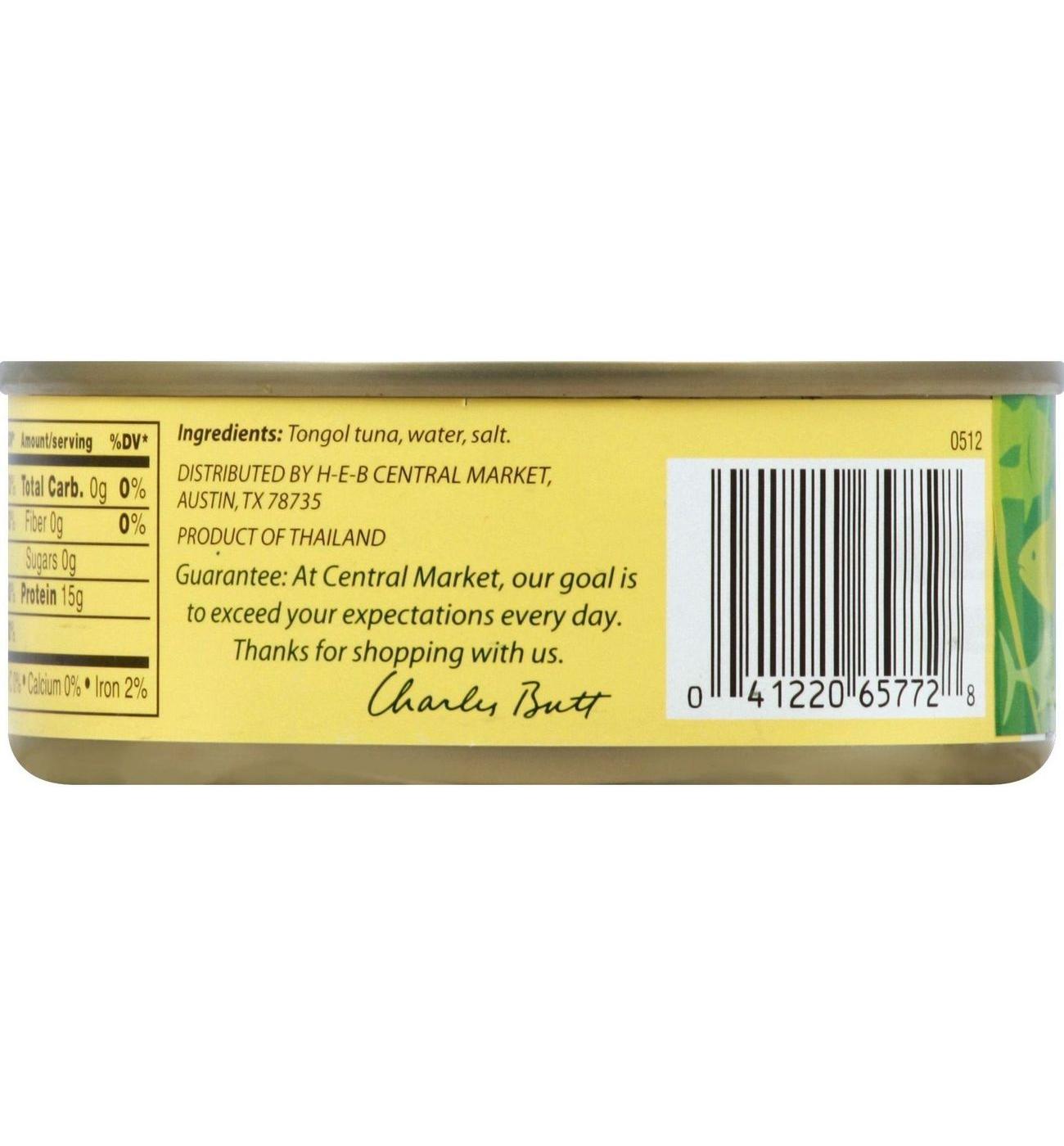 Central Market Chunk Light Tongol Tuna; image 3 of 6