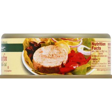 Central Market Solid Yellowfin Tuna in Extra Virgin Olive Oil, 5 oz