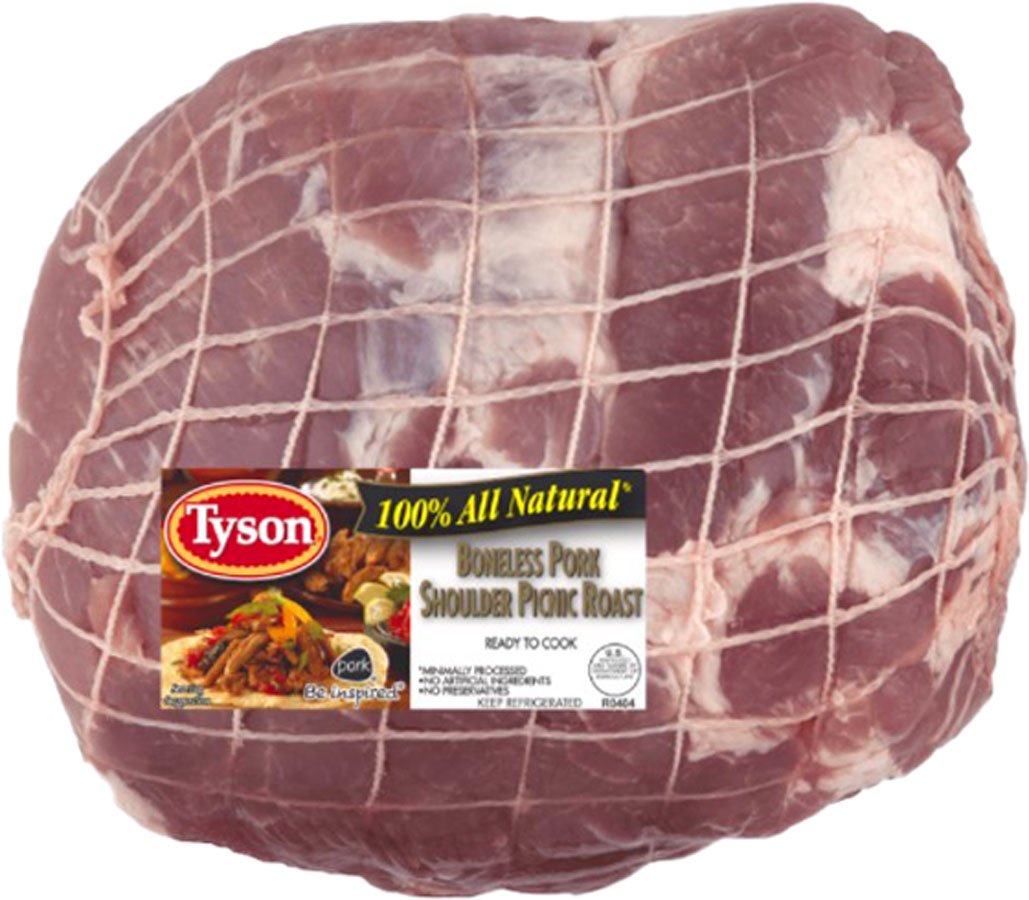 Tyson Boneless Pork Shoulder Picnic Roast Shop Meat at HEB