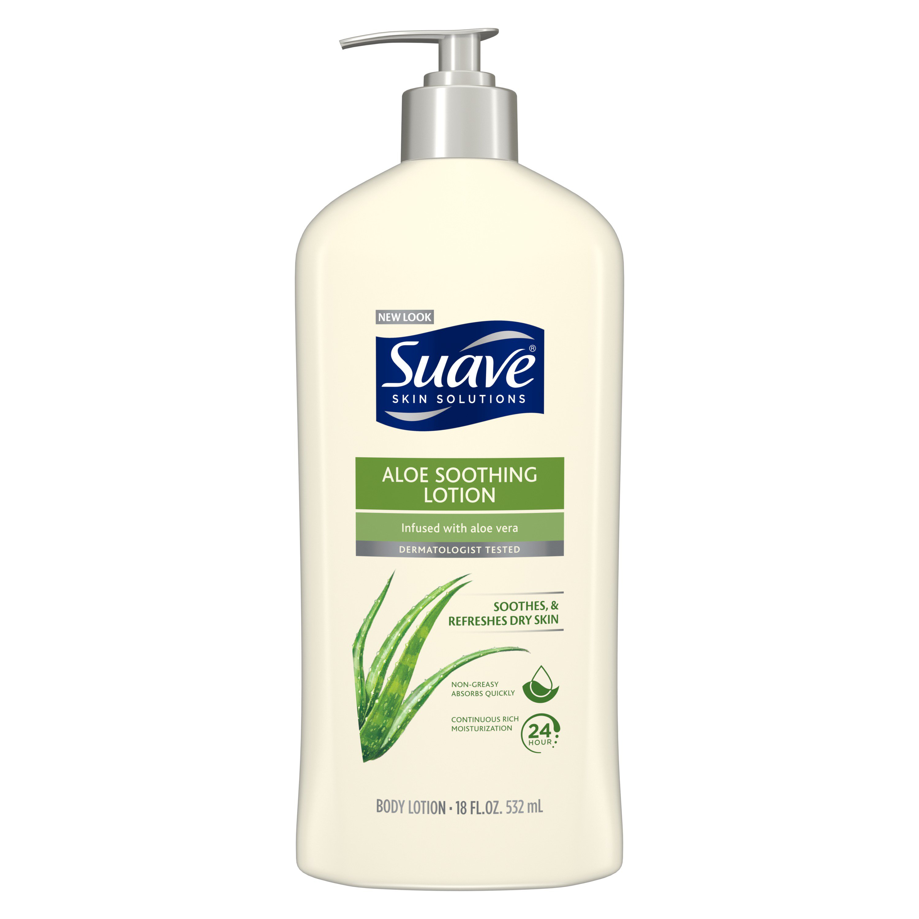 Suave Skin Solutions Aloe Body Lotion - Shop Bath & Care at H-E-B