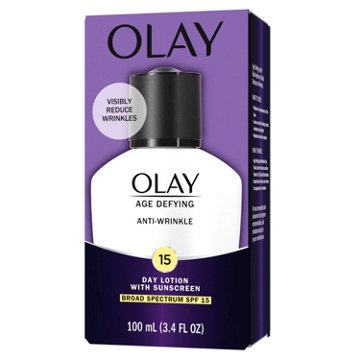 Olay Age Defying Anti-Wrinkle Day Face Lotion with Sunscreen - SPF 15