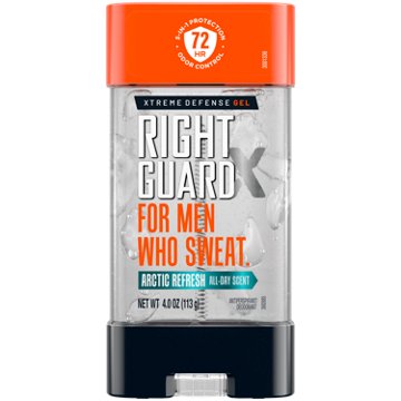Right Guard Xtreme Defense Men's Antiperspirant Gel Deodorant - Arctic Refresh