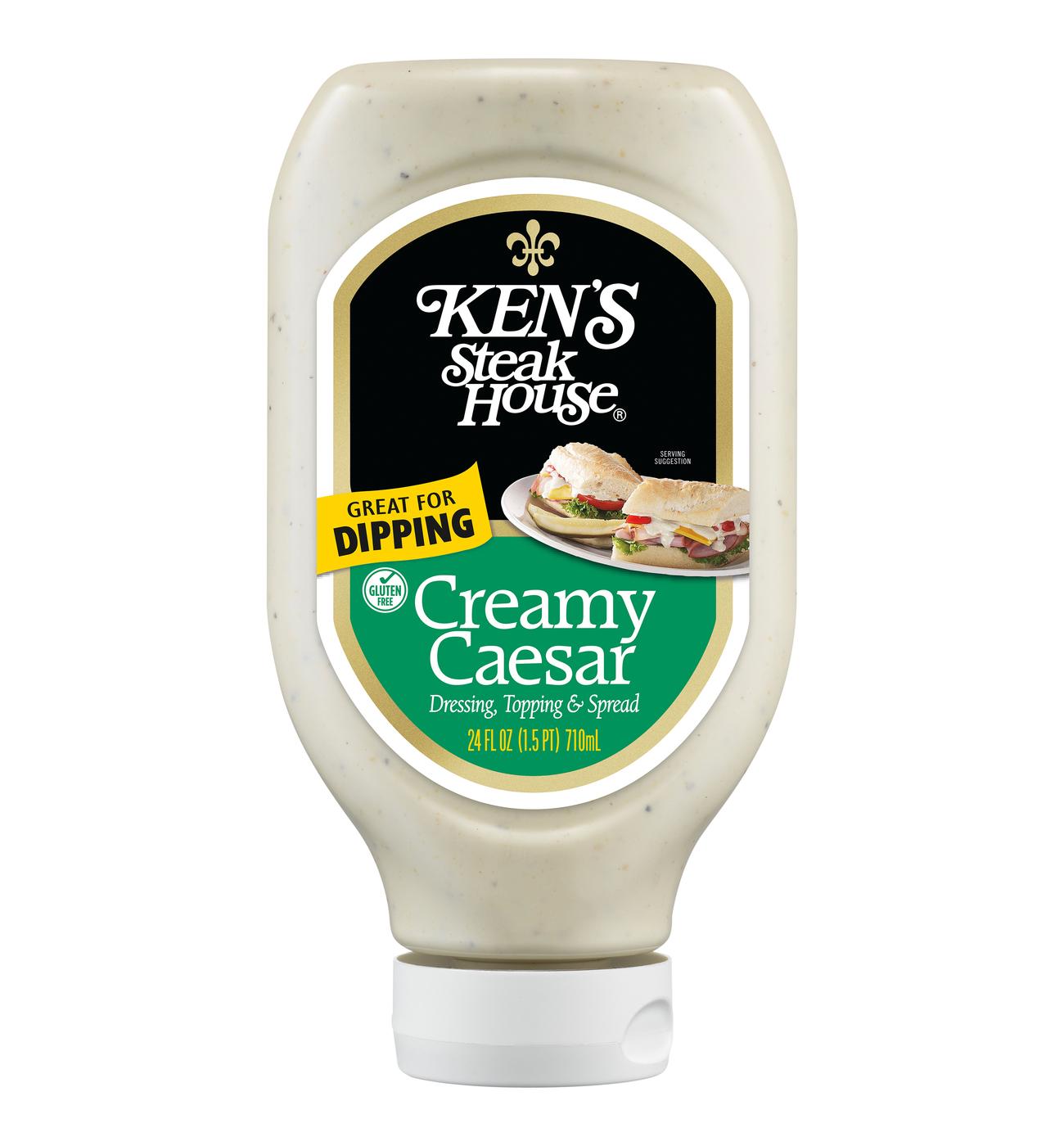 Ken's Steak House Creamy Caesar Dressing Shop Salad dressings at HEB