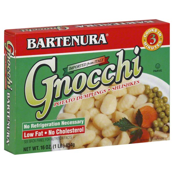 Bartenura Kosher Gnocchi Potato Dumplings Shop Pasta at HEB