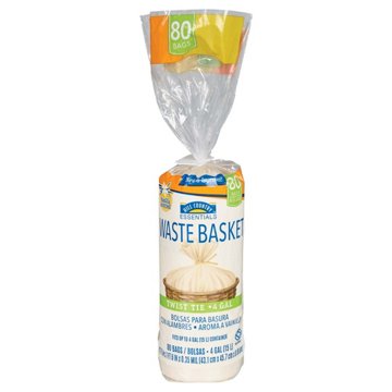 Hill Country Fare Small Waste Basket Trash Bags, 4 Gallon - Scented, 80 ct