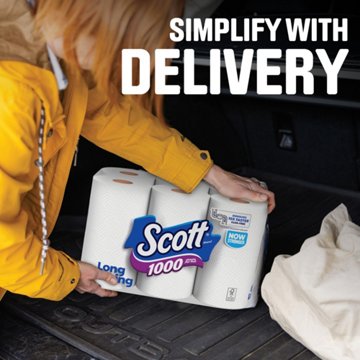 Scott 1000 Toilet Paper, 4 Rolls