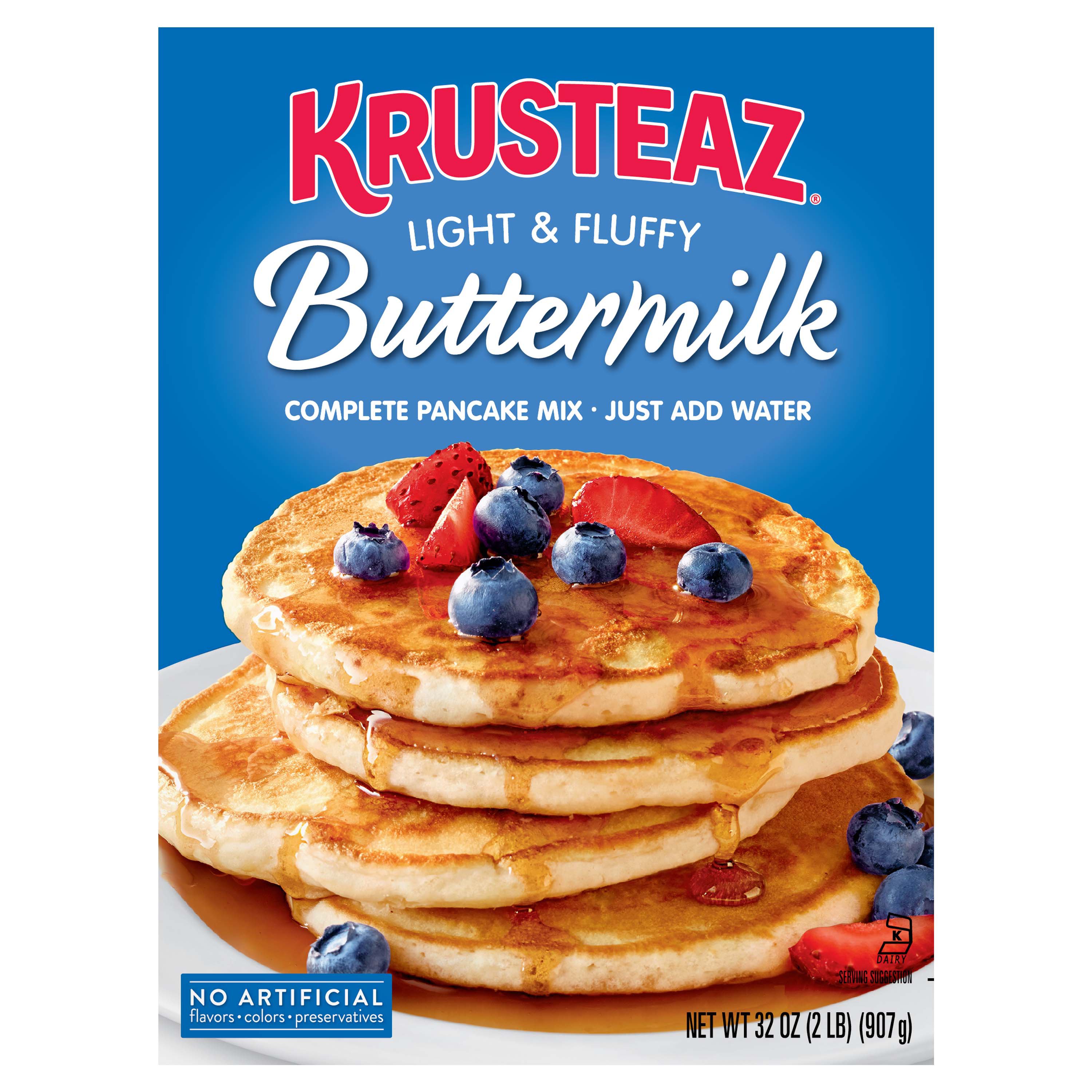 Krusteaz Buttermilk Complete Pancake Mix Shop Pancake mixes at HEB