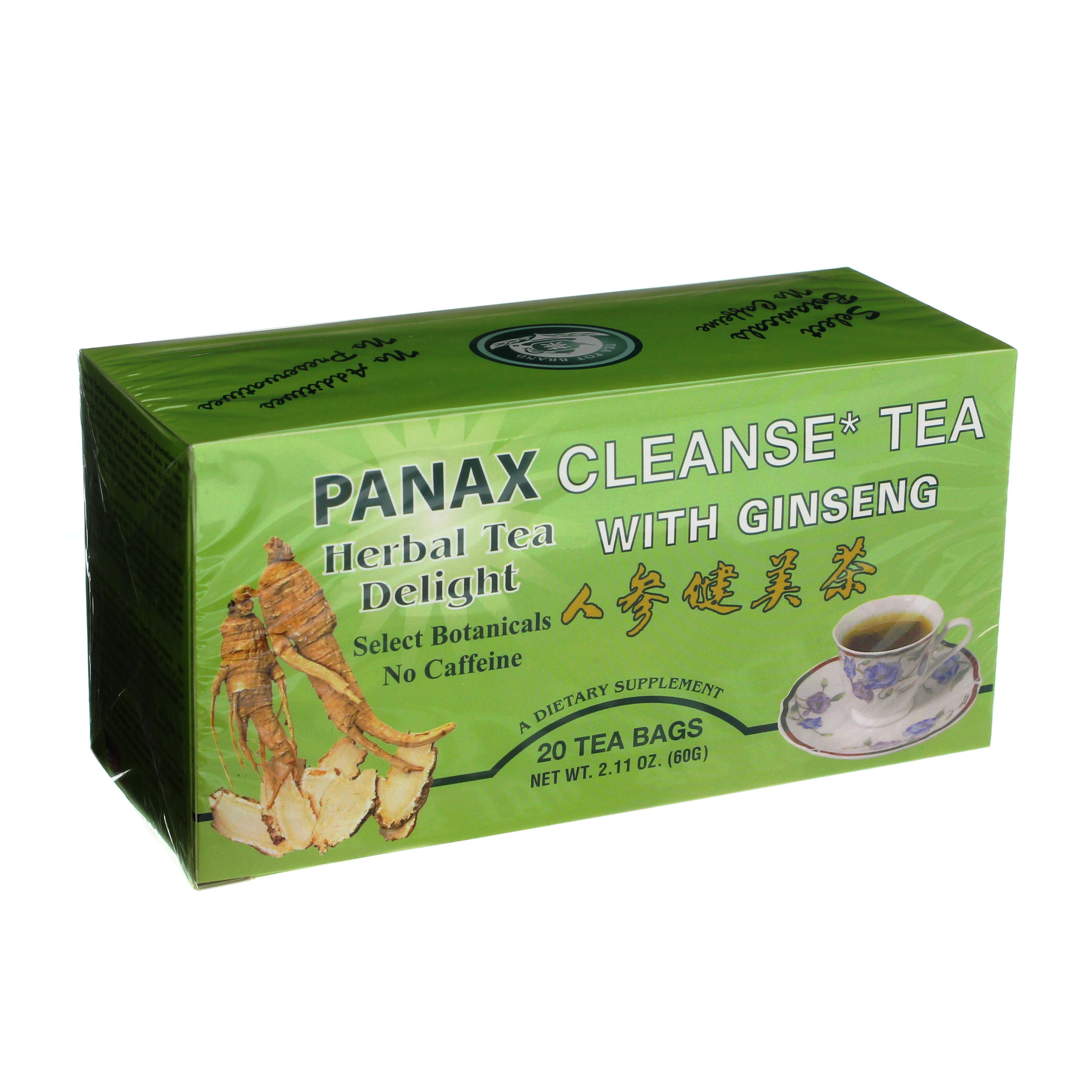Panax Cleanse Tea with Ginseng Shop Tea at HEB