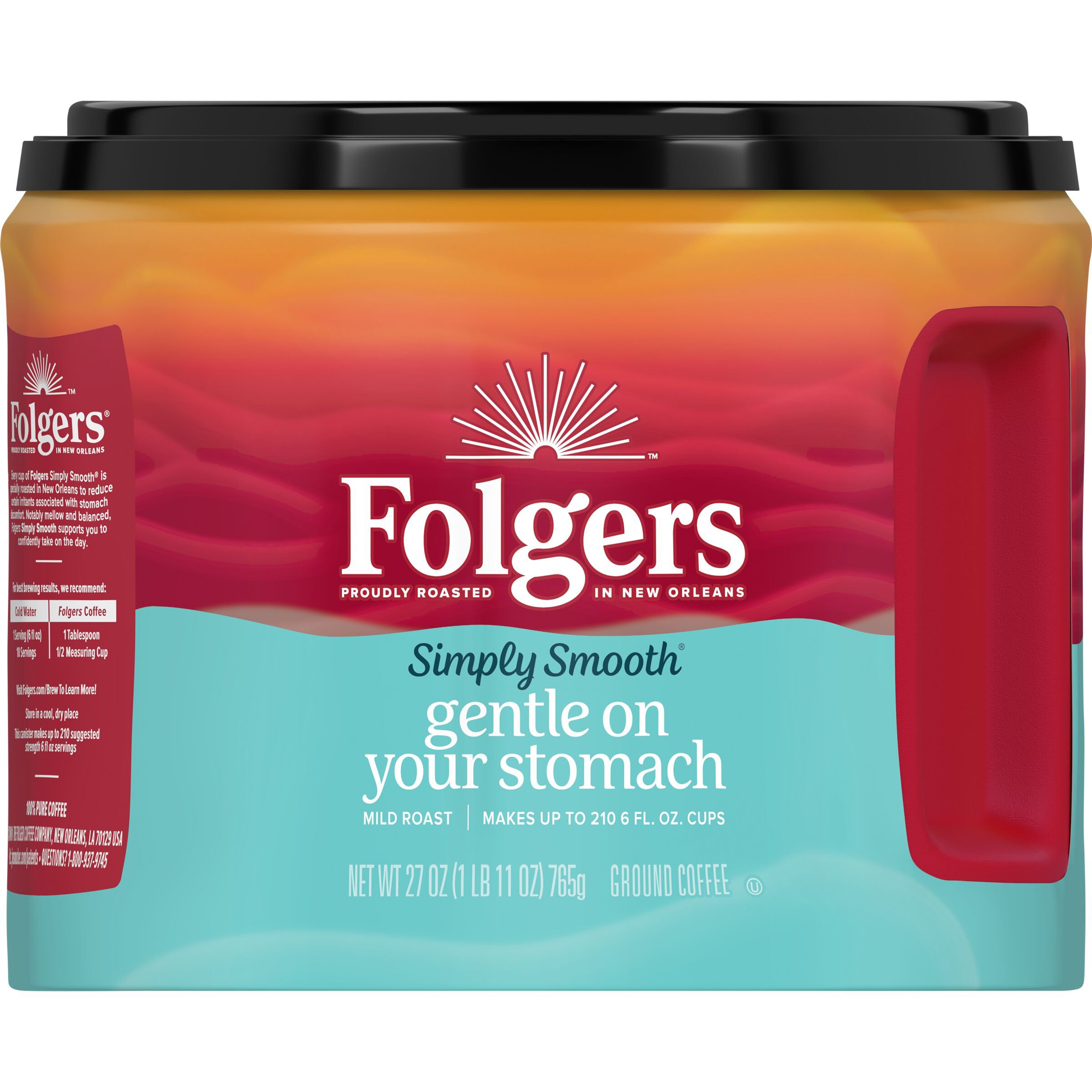 Folgers Simply Smooth Medium Roast Ground Coffee Shop