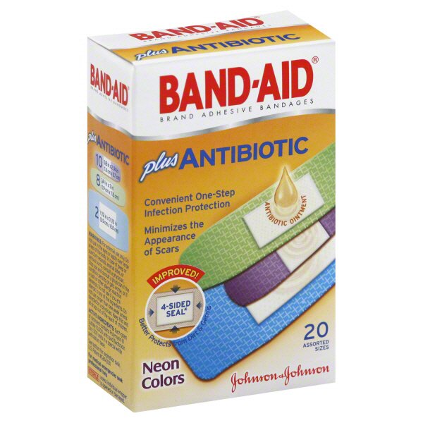 Antibiotic Adhesive Bandages by BAND-AID® JOJ5570