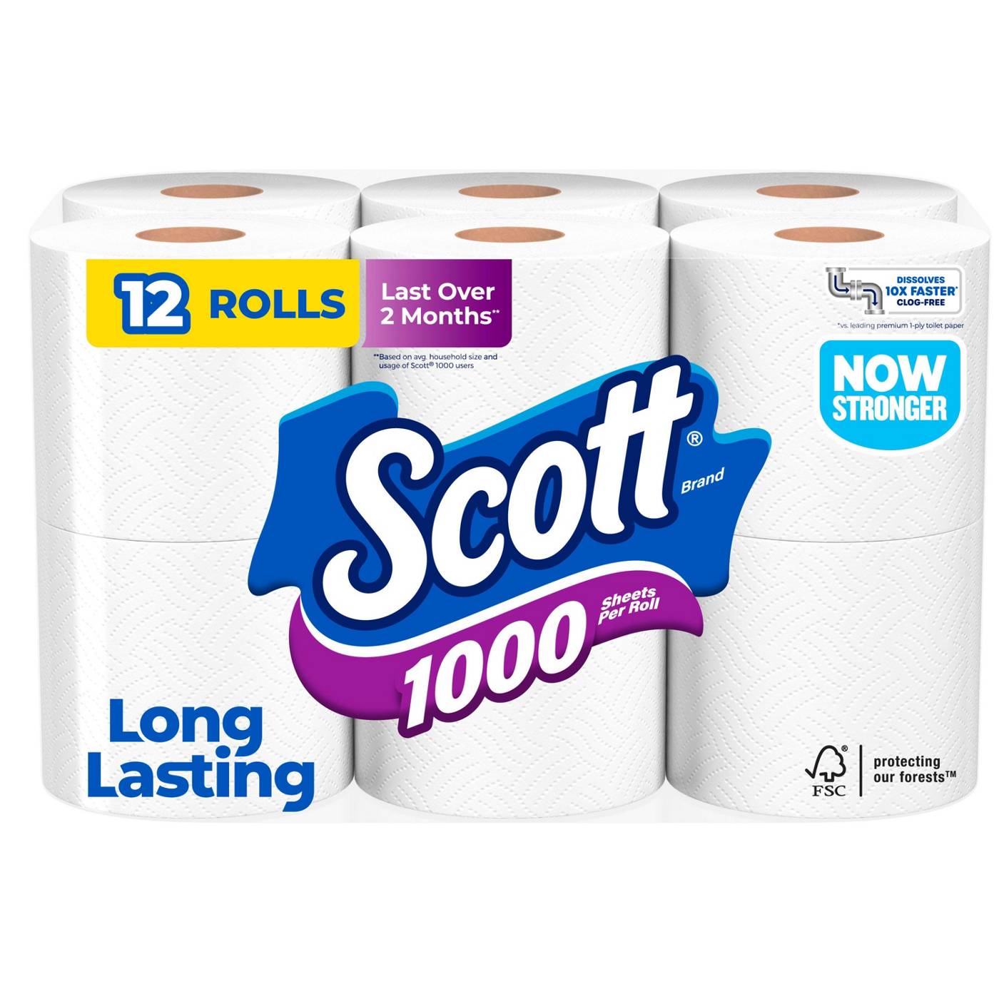 Scott 1000 Toilet Paper; image 1 of 7