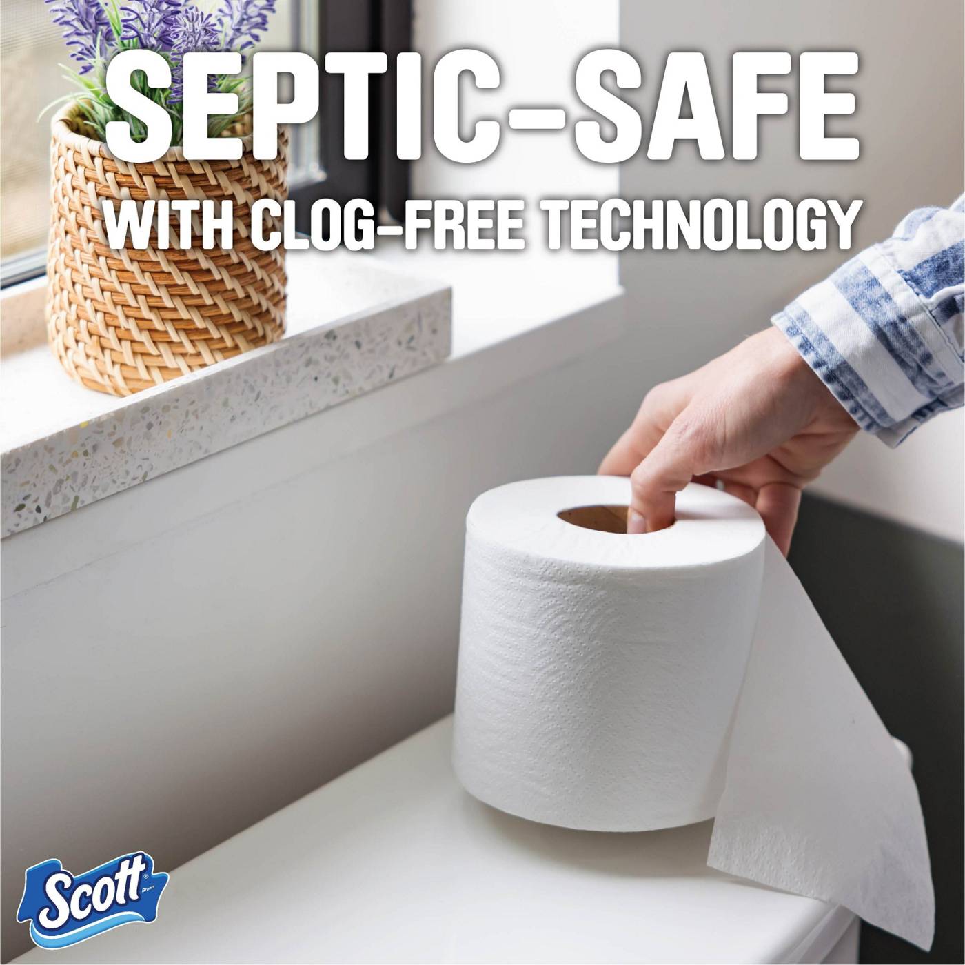 Scott 1000 Toilet Paper Rolls 1 Ply Toilet Tissue; image 2 of 7