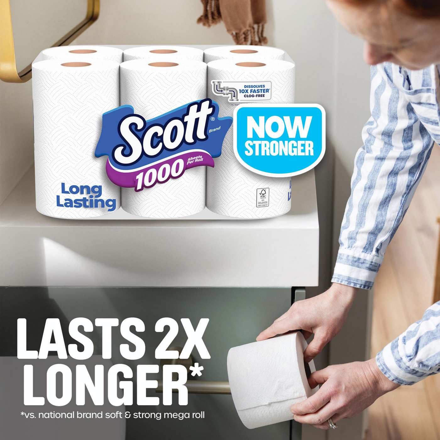 Scott 1000 Toilet Paper; image 6 of 7