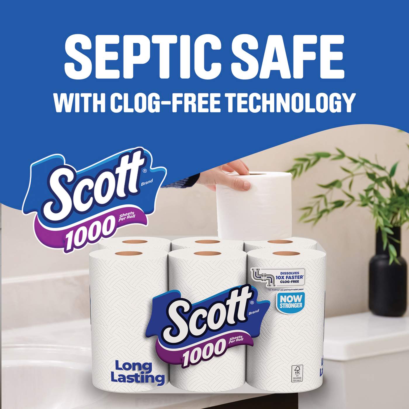 Scott 1000 Toilet Paper; image 7 of 7