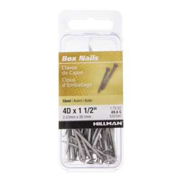 The Hillman Group 4D Polished Box Nails, 1.75 oz