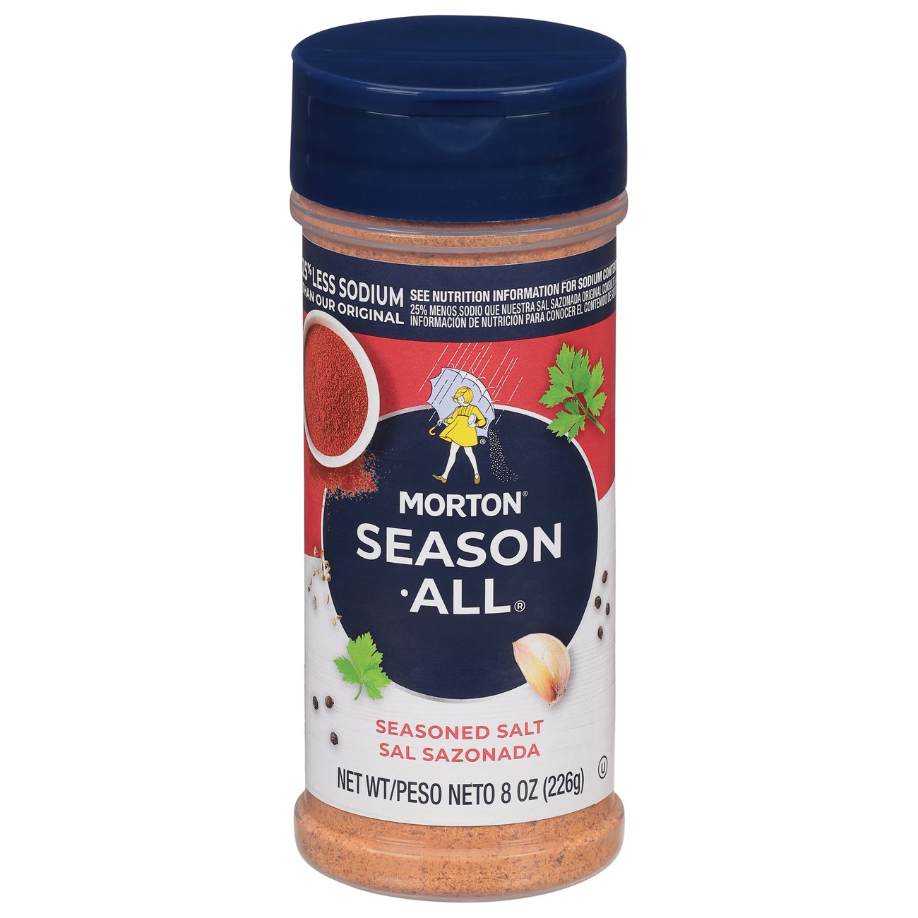 Morton SeasonAll Less Sodium Seasoned Salt Shop Herbs & Spices at HEB