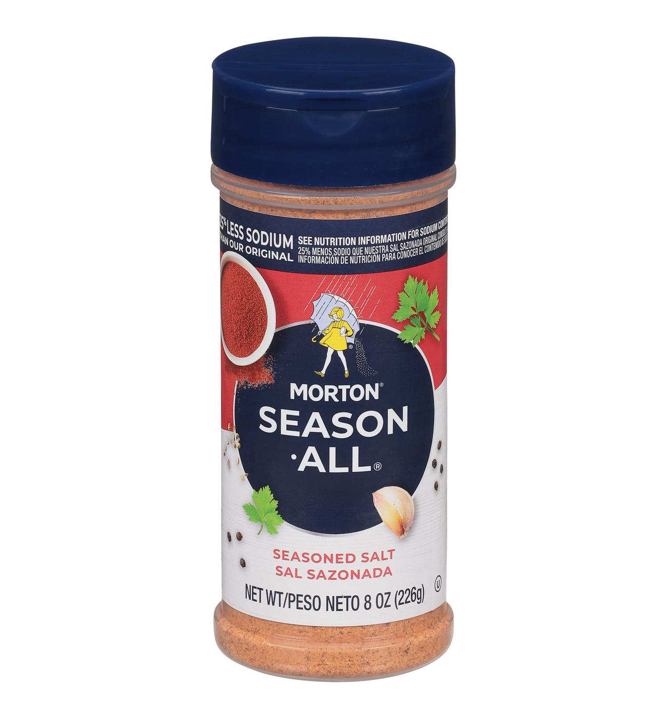 Morton Season-All Less Sodium Seasoned Salt - Shop Herbs & Spices
