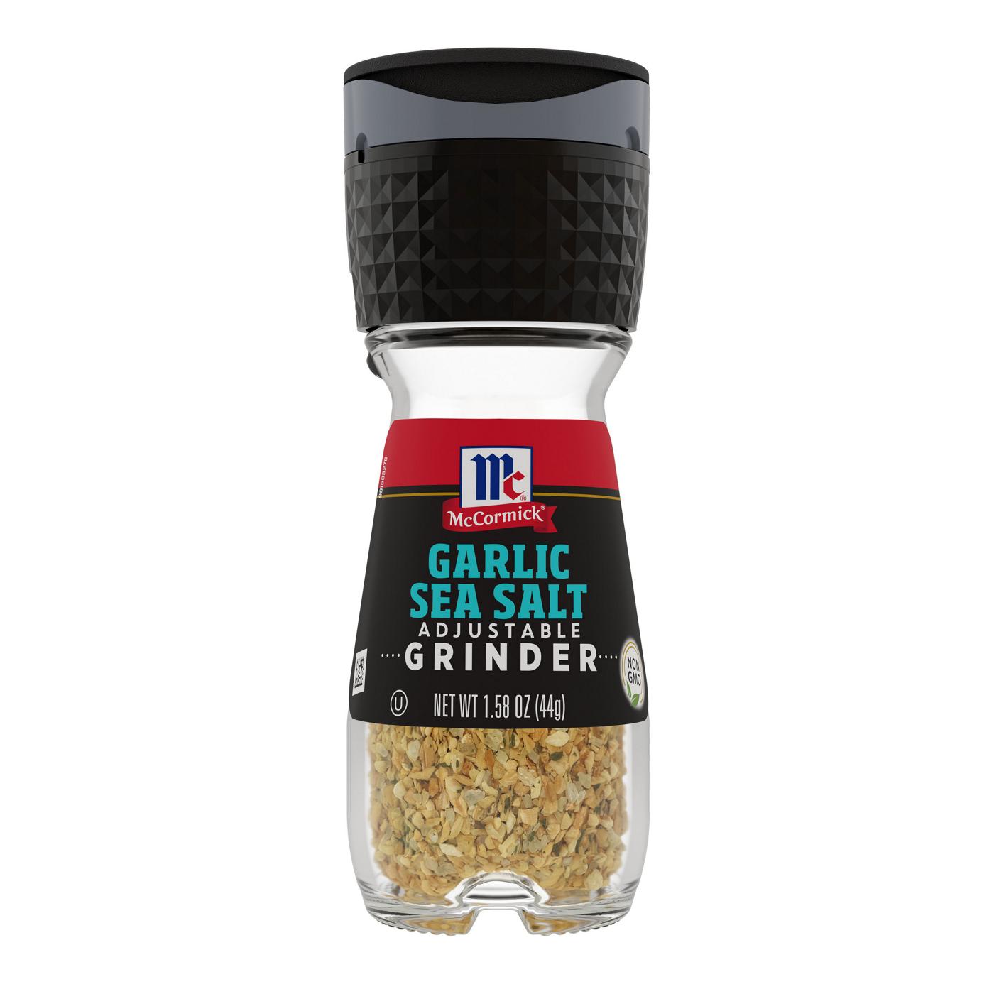 Mccormick Garlic Seasoned Salt Grinder Shop Herbs And Spices At H E B