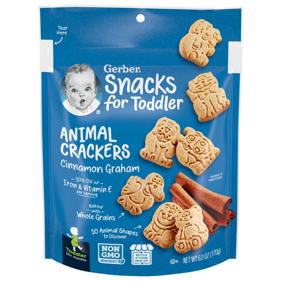 Gerber Animal Crackers - Shop Toddler Food at H-E-B