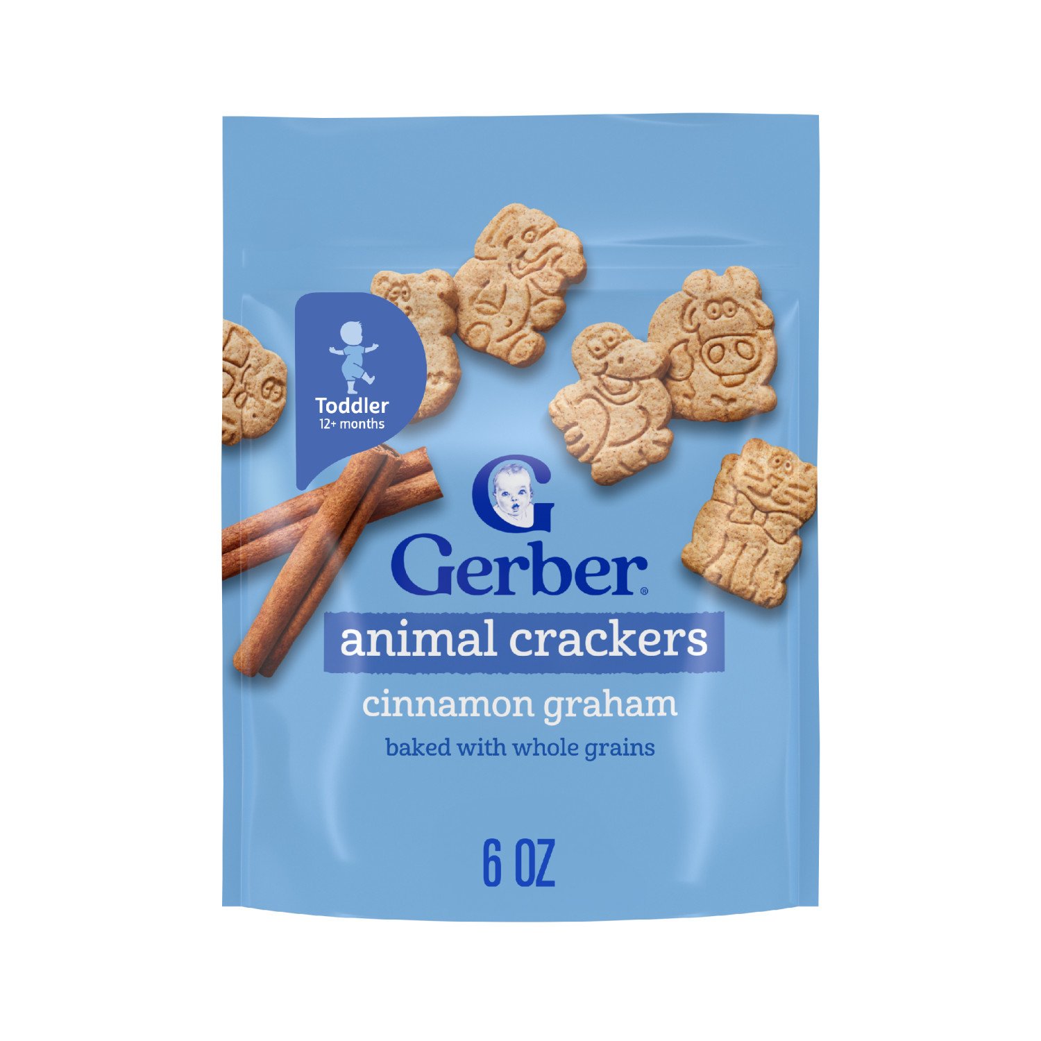 Gerber Snacks for Toddler Animal Crackers Shop Toddler food at HEB
