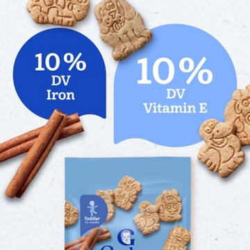 Gerber Snacks for Toddler - Animal Crackers, 6 oz