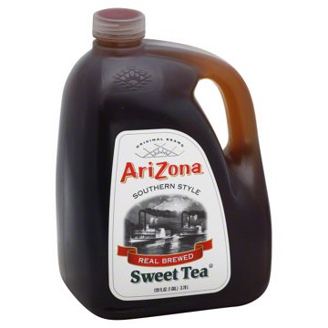 AriZona Real Brewed Southern Style Sweet Tea, 128 oz