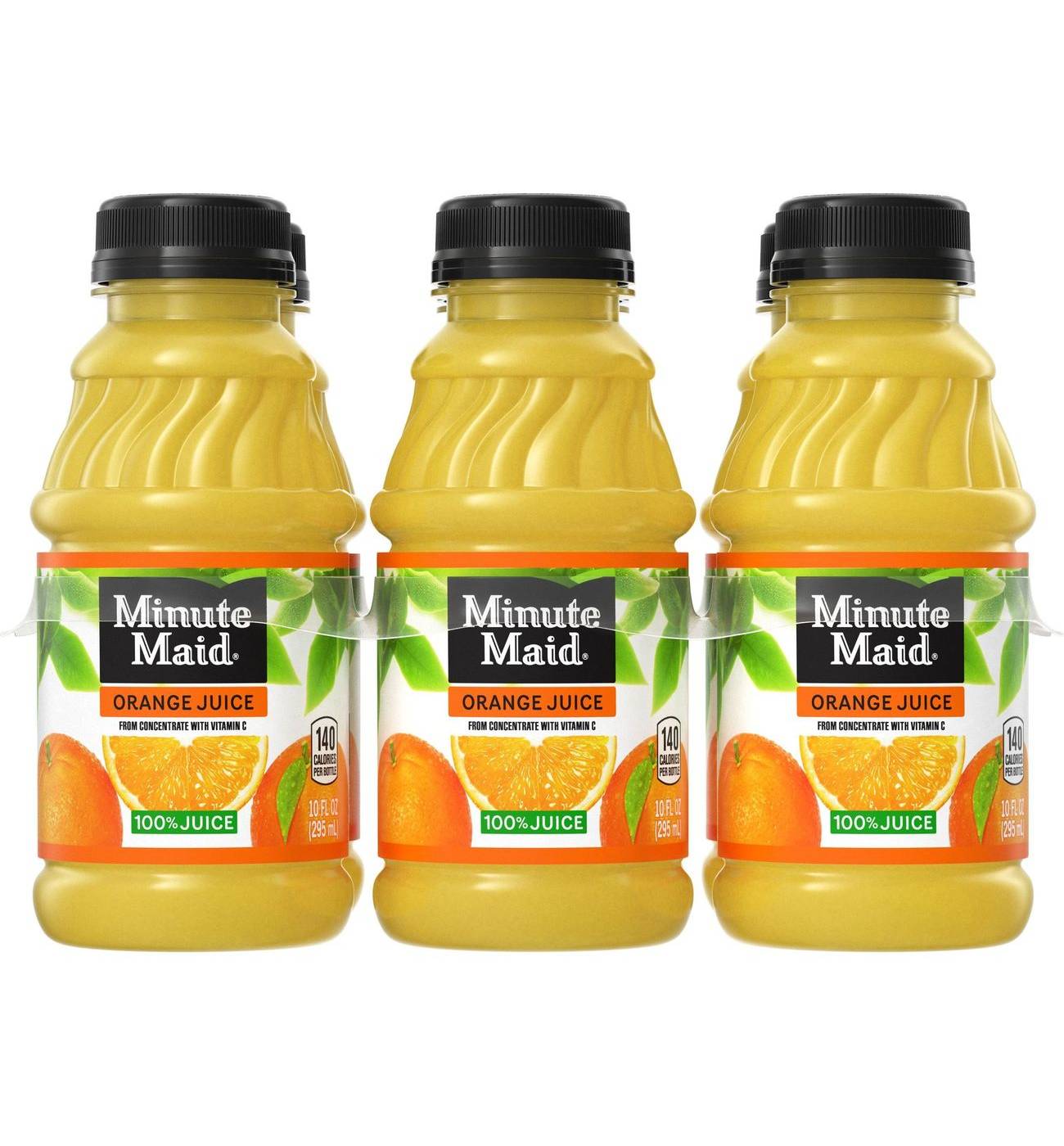 Minute Maid 100% Orange Juice 6 pk Bottles; image 1 of 7