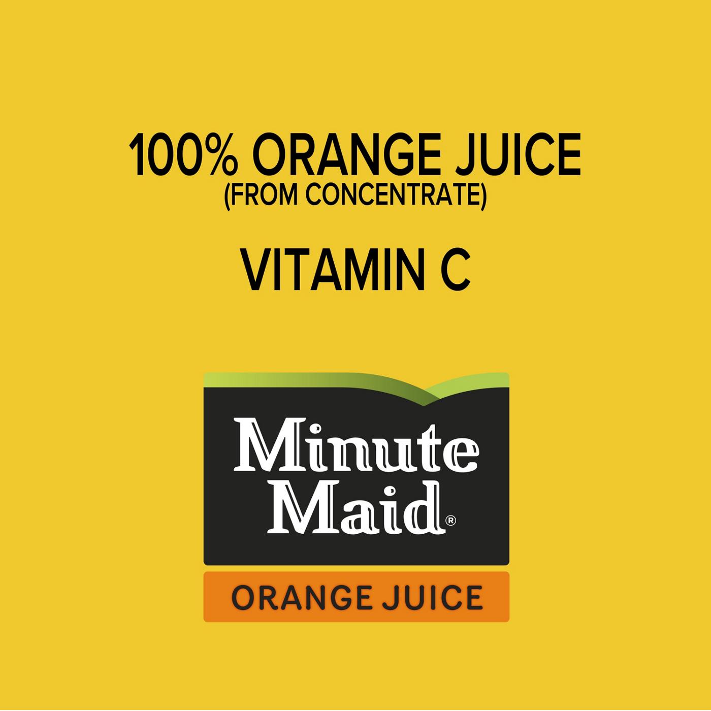 Minute Maid 100% Orange Juice 6 pk Bottles; image 6 of 7
