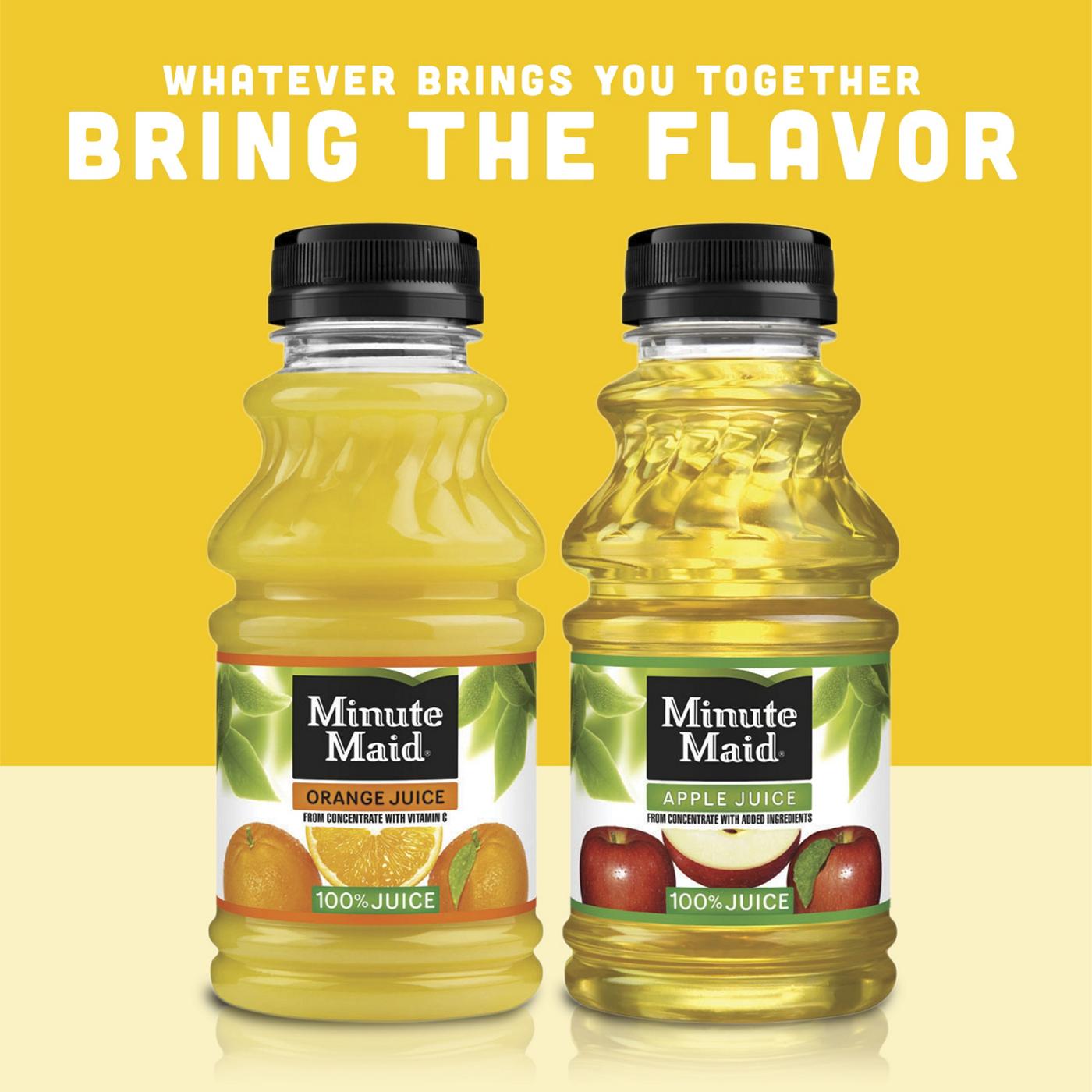 Minute Maid 100% Orange Juice 6 pk Bottles; image 7 of 7
