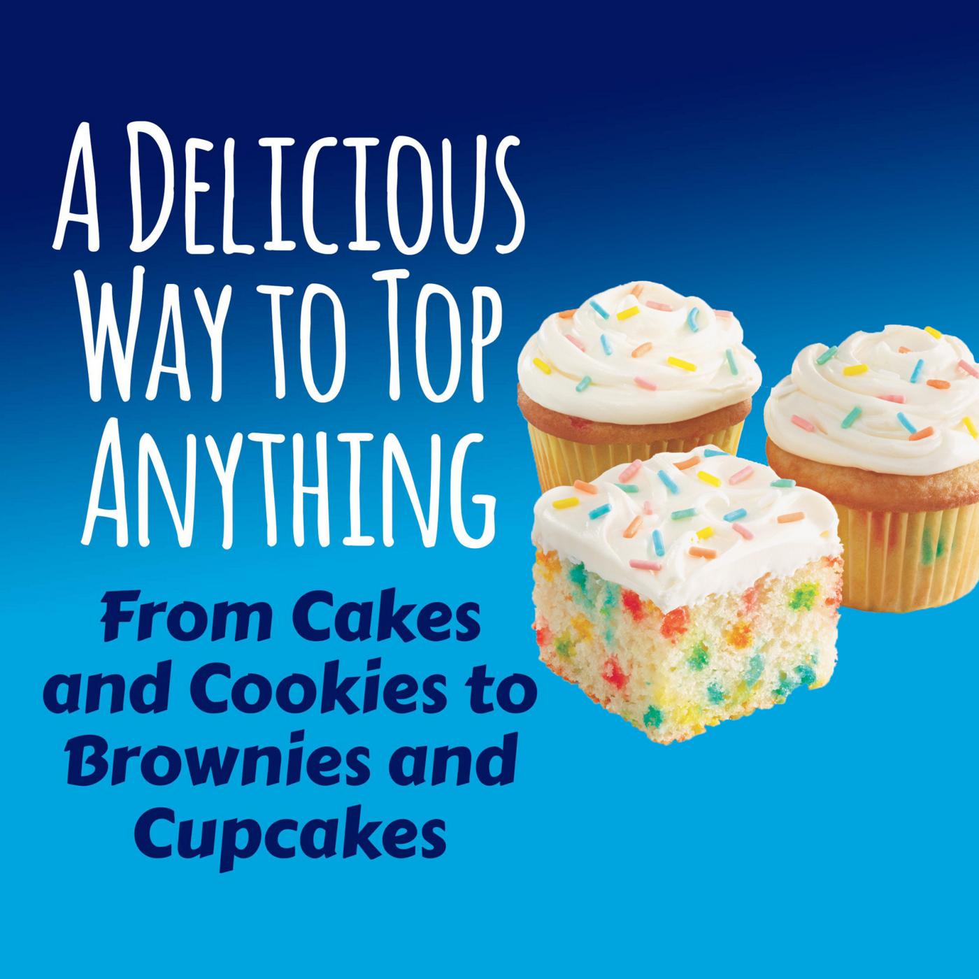 Pillsbury Funfetti Vanilla Frosting; image 3 of 6