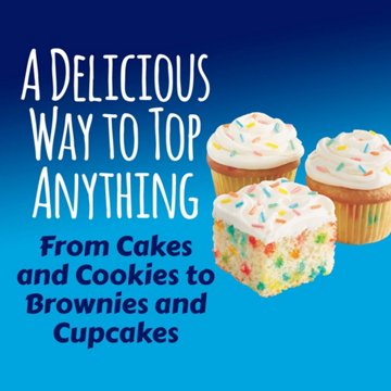 Pillsbury Funfetti Vanilla Frosting, 15.6 oz