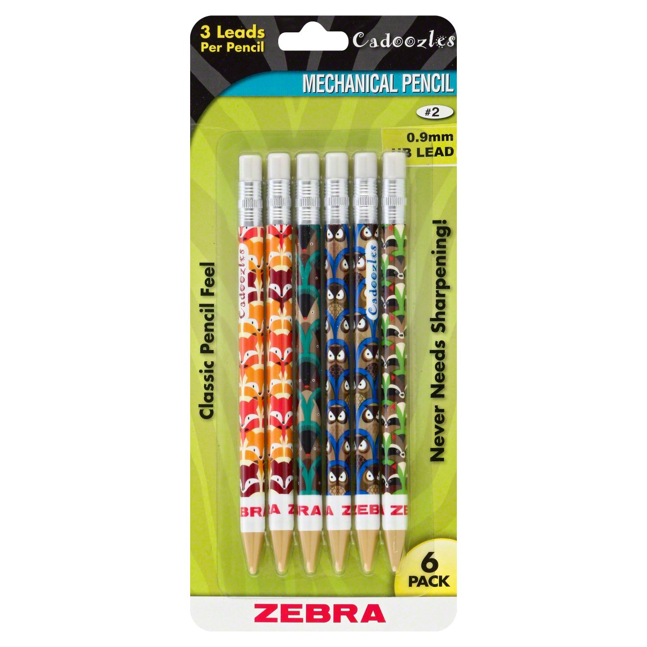 Zebra Cadoozles No. 2 0.7 mm Lead Mechanical Pencil Shop Pencils at HEB