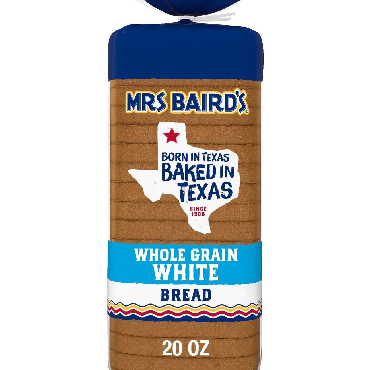 Mrs Baird's Whole Grain White Bread Shop Sliced bread at HEB