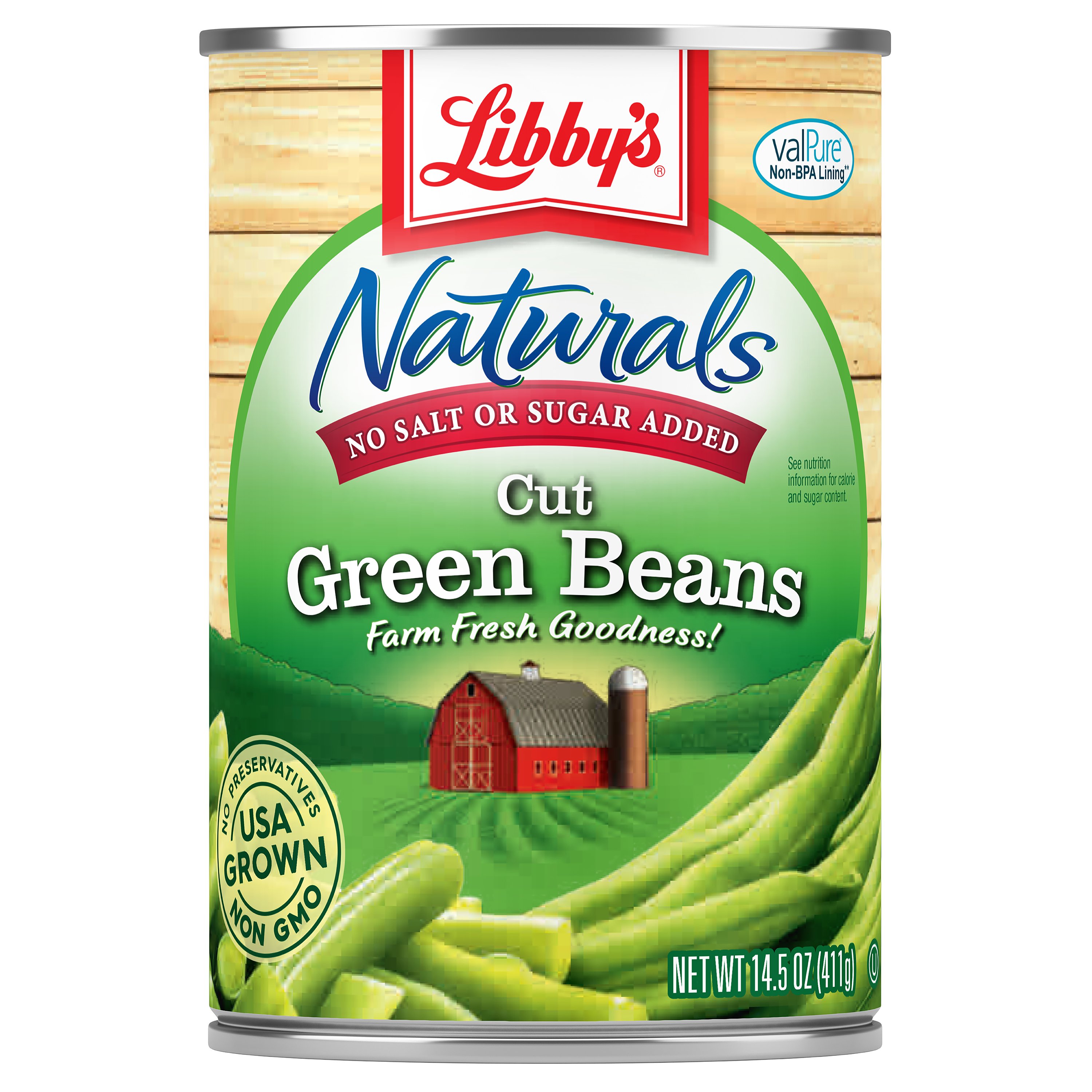 Libby's Naturals Cut Green Beans Shop Vegetables at HEB