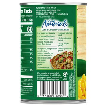 Libby's Naturals Whole Kernel Sweet Corn, 15 oz