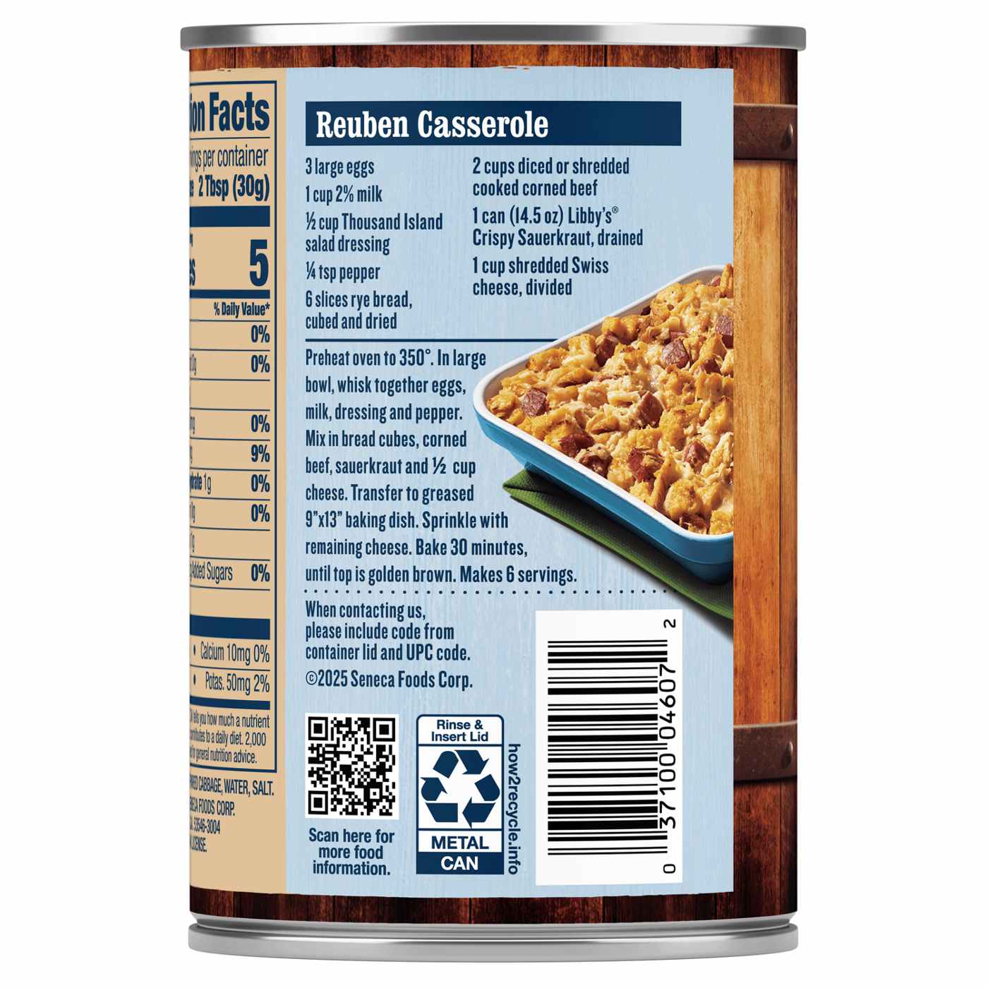 Libby's Crispy Sauerkraut; image 2 of 4